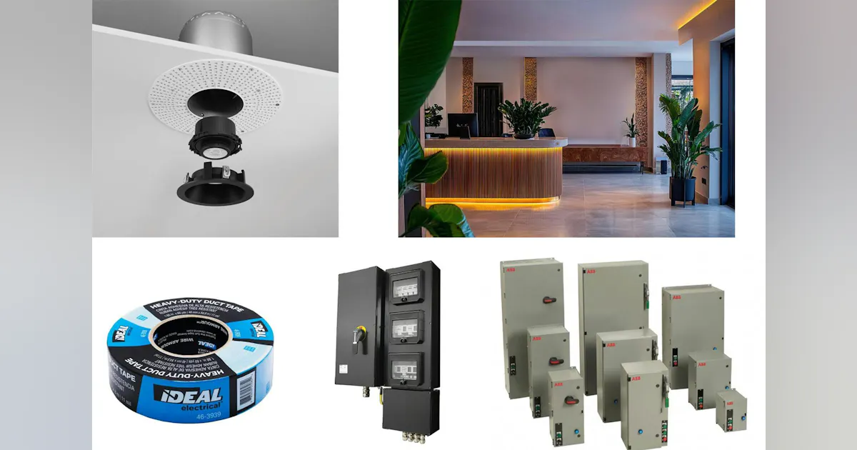 《电气批发》8 月精选:ABB、Alloy LED、Appleton/Emerson、DMF Lighting、IDEAL Electrical 五家新品上榜