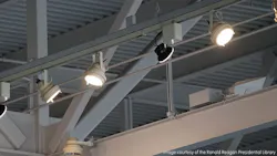 Ninety-seven HyLite LED Lotus Lamp (40W/60W) lamps were used in the lighting retrofit at the Ronald Reagan Presidential Library & Museum.